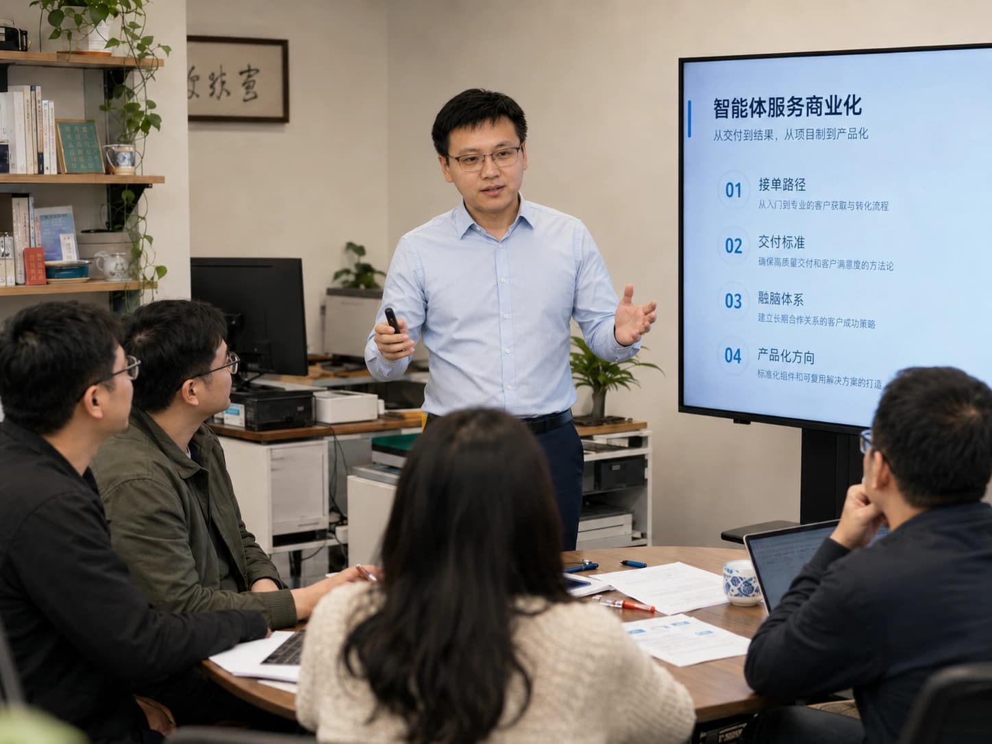卢成讲解企业 AI 方案