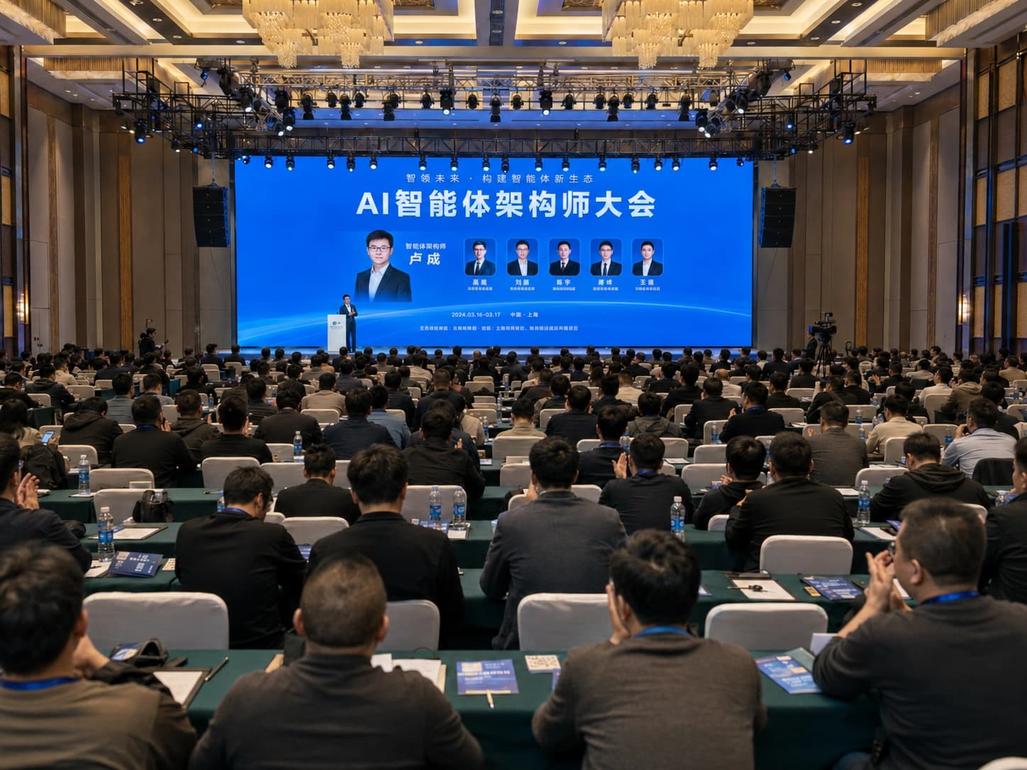 AI 智能体架构大会现场与搜索可见性场景